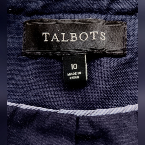 Navy Talbots Jacket - Picture 5 of 6